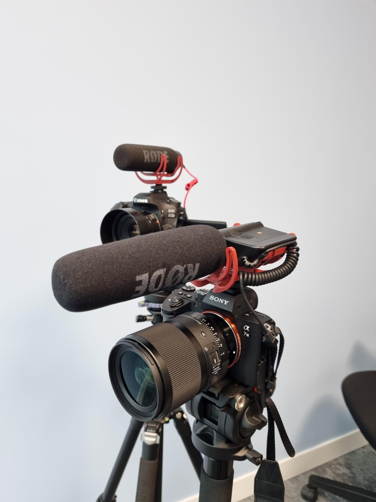 Professional video camera