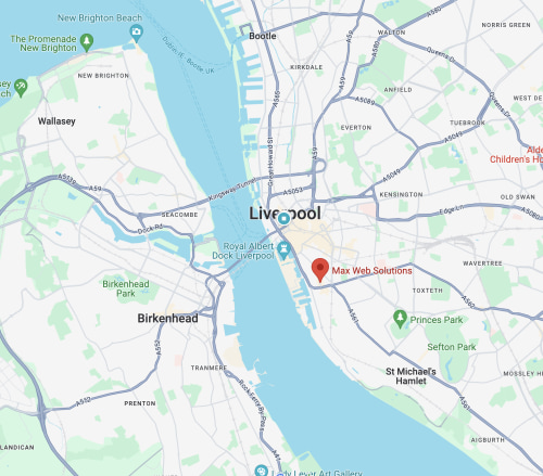 Map of Liverpool