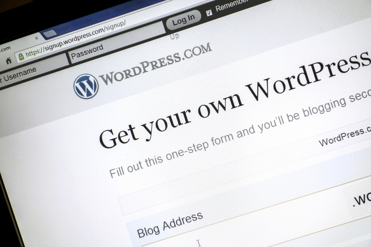 Umbraco vs WordPress: Which CMS is Best for You? - an image of a computer screen with WordPress open in a tab