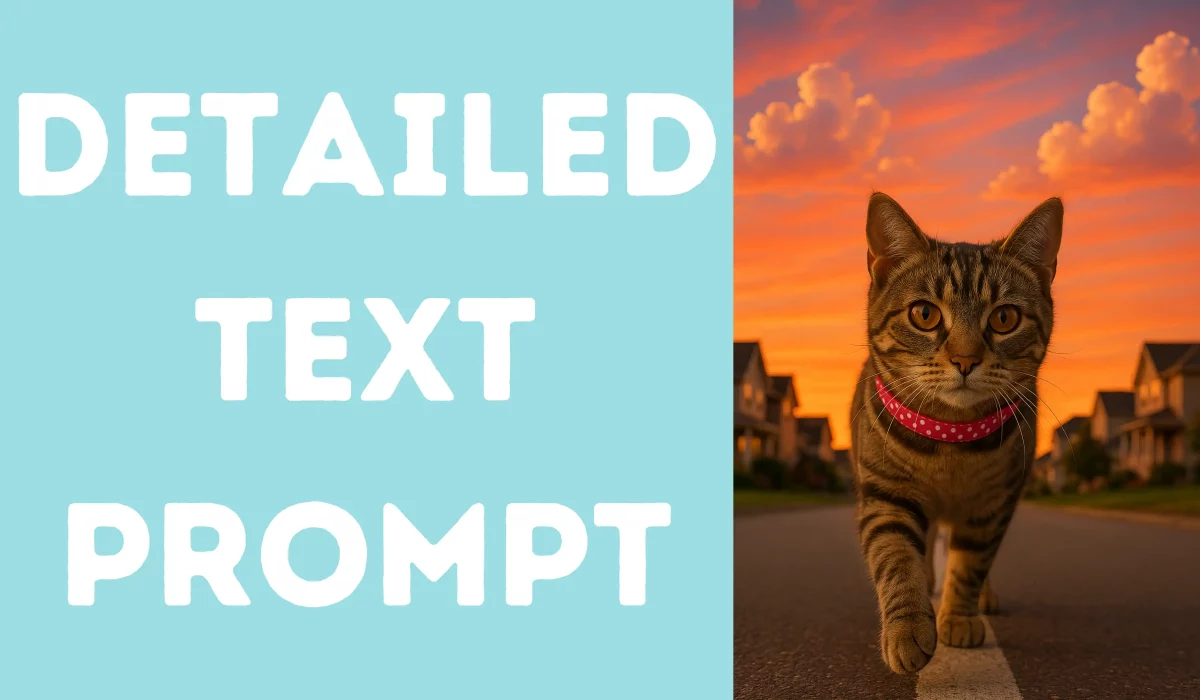 AI Image Generation - Detailed Text Prompt