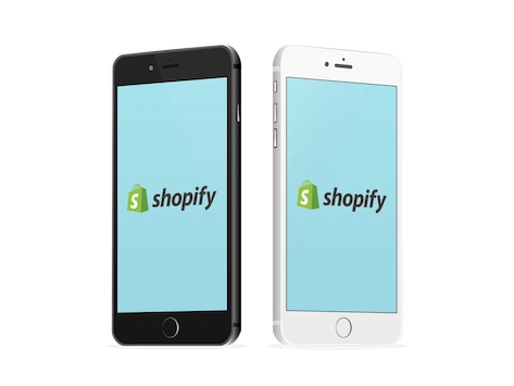 Shopify web design CTA graphic